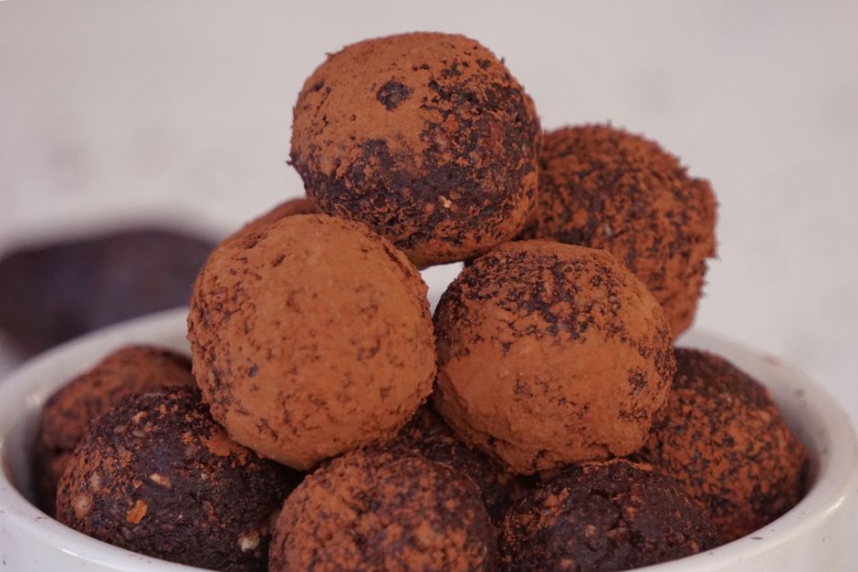 Gourmandises maison à offrir : truffes chocolat rapides
